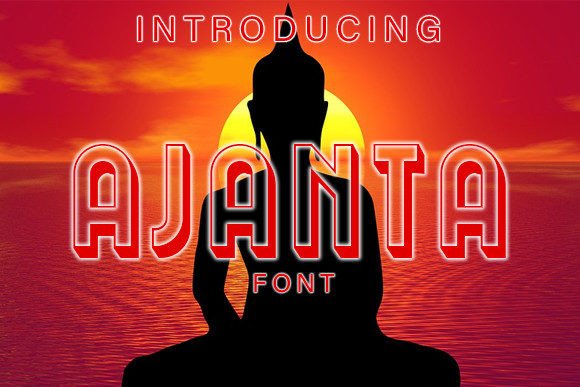 Ajanta: The Premium Display Font for High-Impact Campaigns