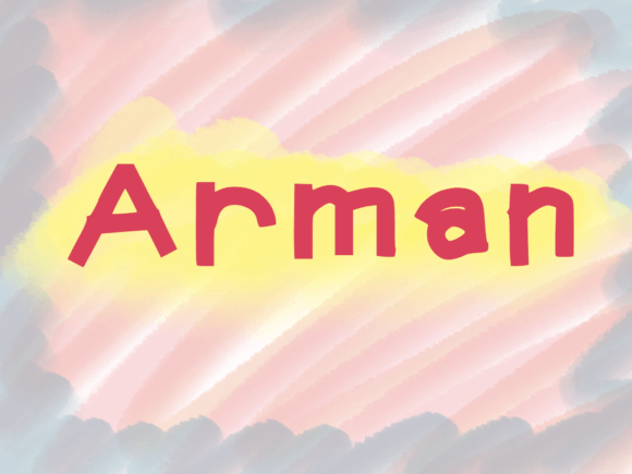 Arman: The Modern Display Typeface for Handmade Brands