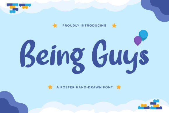 Being Guys: The Perfect Display Font for Playful Web Design