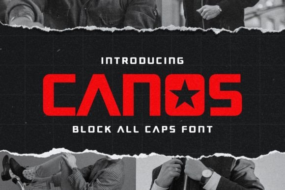 Canos: The Modern Display Typeface for Creative Products