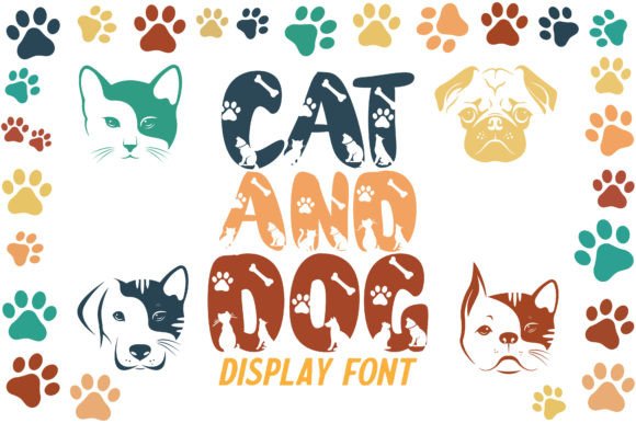 Cat and Dog: The Premium Display Font for Vibrant Brand Campaigns