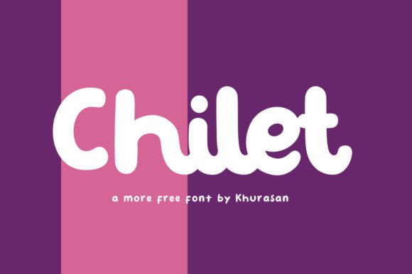 Chilet: A Modern Display Font for High-Impact Campaigns