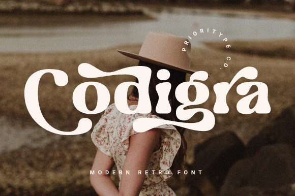 Codigra: A Bold Display Font for Handmade Creations