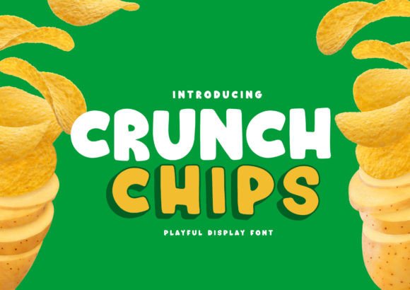 Crunch Chips: A Playful Font for Business Branding