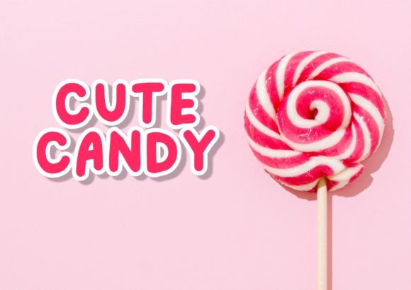 Cute Candy: The Perfect Display Font for Playful Digital Brands