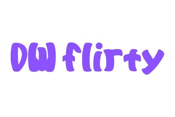 Dw Flirty: The Perfect Handwritten Display Font for Your Brand