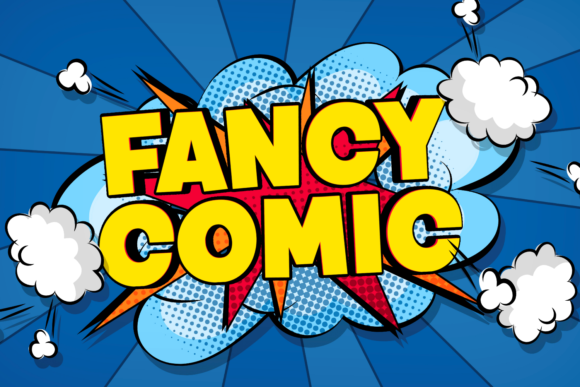 Fancy Comic: A Bold Display Font for Creative Branding