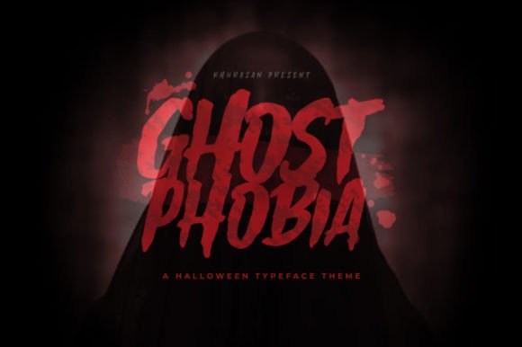 Ghostphobia: The Unique Display Font for Spooky Crafts