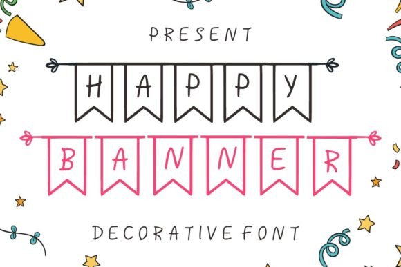 Happy Banner: A Fun Display Font for Bold Branding