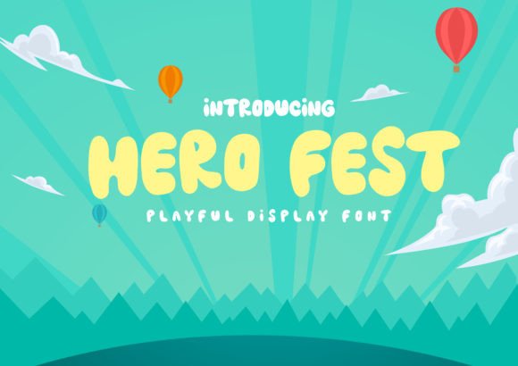 Hero Fest Font: A Whimsical Upgrade for Your Brand
