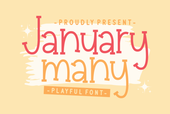 January Many: A Playful Display Font for Marketers and Creators