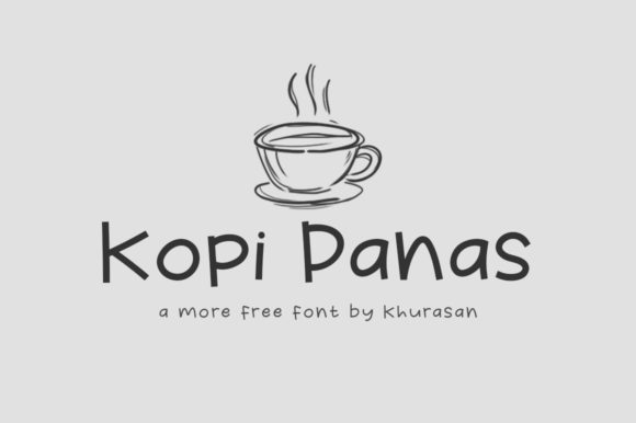 Kopi Panas: A Modern Display Typeface for Editorial Design