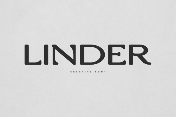 Linder Display Font for Elegant Handmade Branding