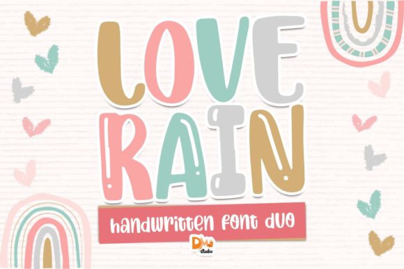 Love Rain Font for Professional Branding and Creative Projects
