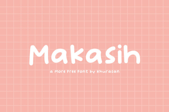 Makasih: The Modern Display Font for Polished Brand Identity