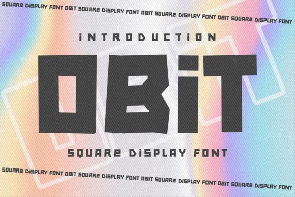 Obit Font: A Bold Display Type for Modern Design