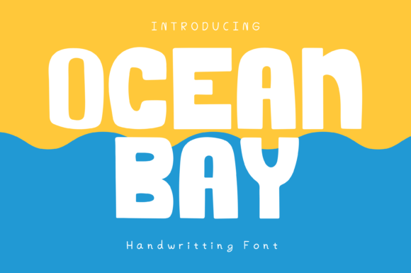 Ocean Bay: The Whimsical Display Font for Bold Branding