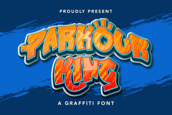 Parkour King: A Bold Font for Business Branding