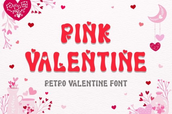 Pink Valentine Font for Heartfelt Web Design