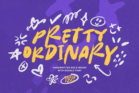 Pretty Ordinary: The Brush Display Font for Bold Campaigns