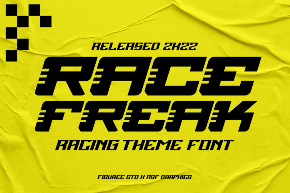 Review: Race Freak Display Font for High-Impact Designs