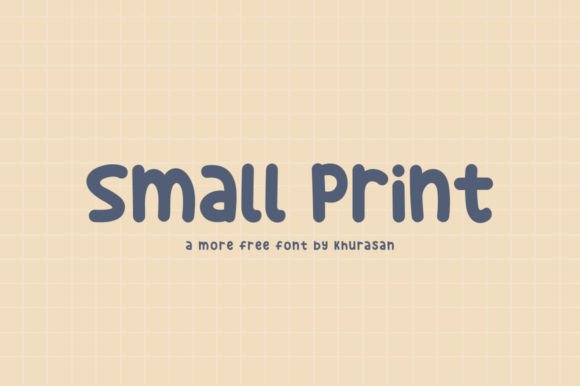Small Print: The Modern Display Typeface for High-Impact Campaigns