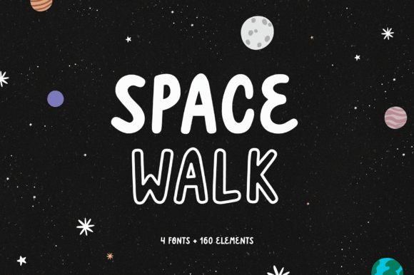 Space Walk: The Playful Display Font for Engaging Campaigns