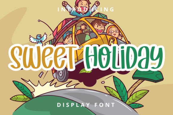 Sweet Holiday Font for Festive and Fresh Editorial Designs