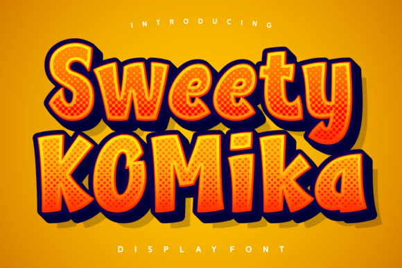 Sweety Komika: A Charming Font for Branding and Design