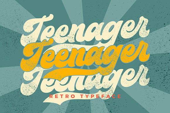 Teenager Font for Bold Branding and Creative Projects